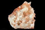 Natural, Red Quartz Crystal Cluster - Morocco #80666-2